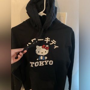 Tokyo Hello Kitty Black Hoodie